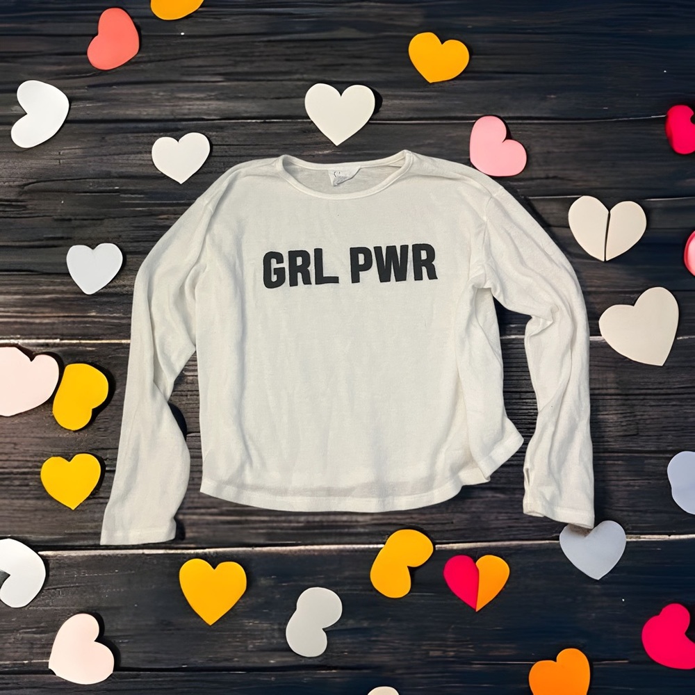 Girl Power long sleeve tee